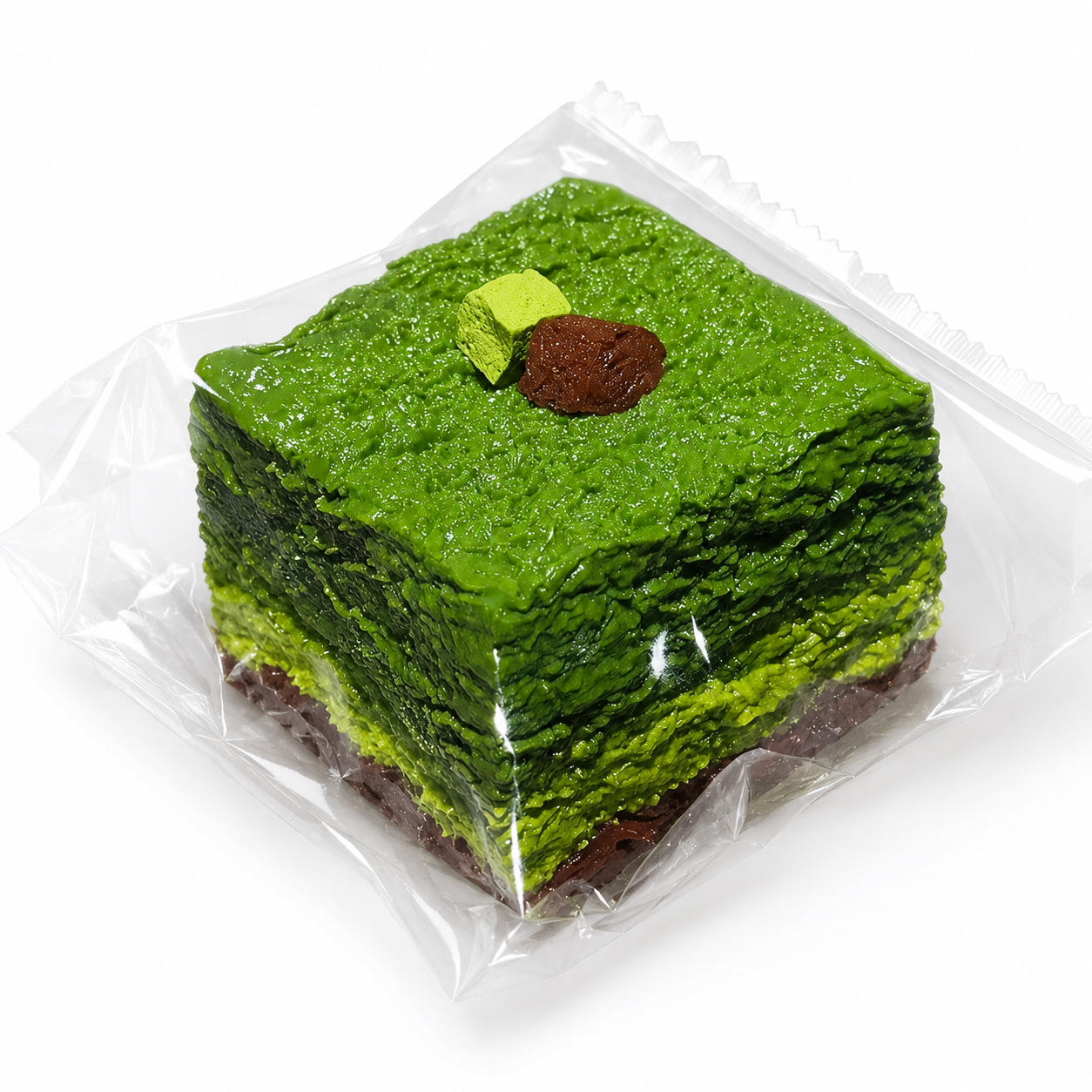Cute Matcha Layer Cake Squishy Toy | Moodie Squish Stress Relief Toy