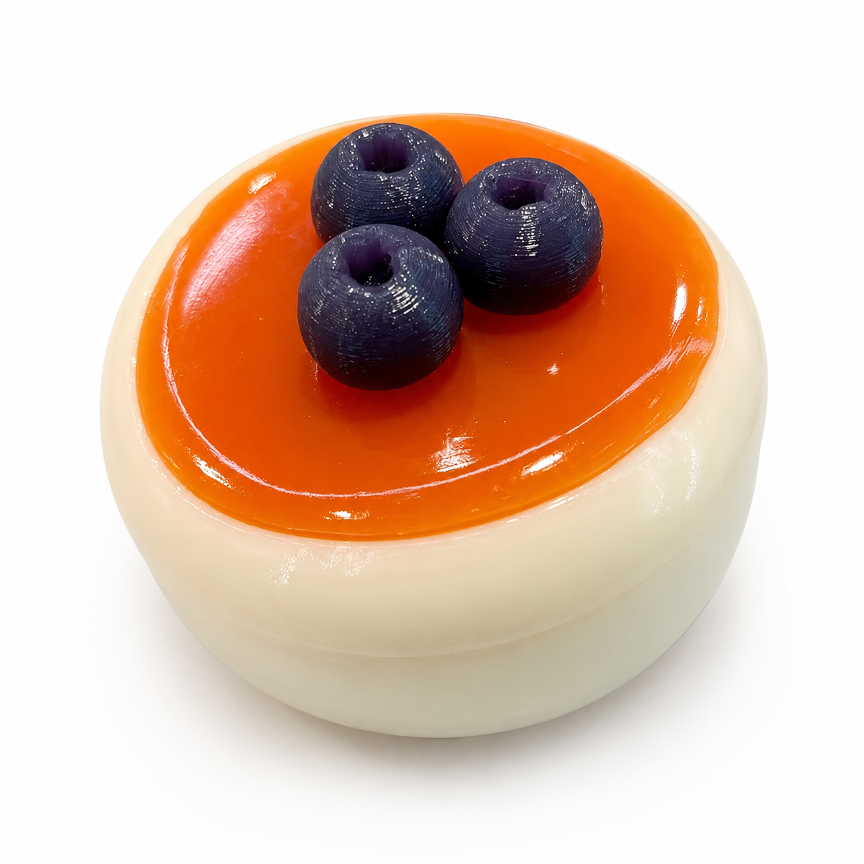 Cute Blueberry Soufflé Squishy Toy | Moodie Squish Stress Relief Toy